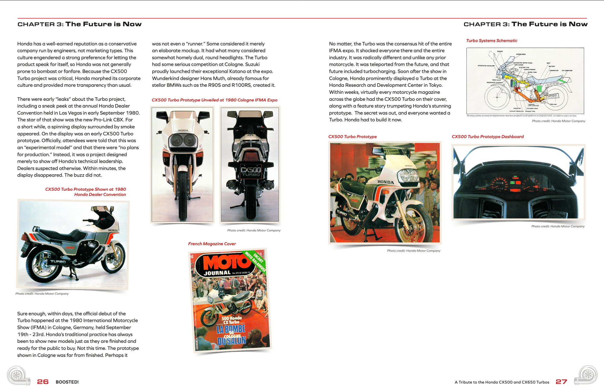 Book: “Boosted! A Tribute to the Honda CX500 and CX650 Turbos” by